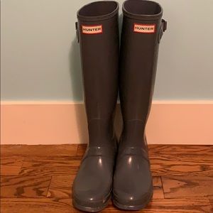 Hunter boots size 8